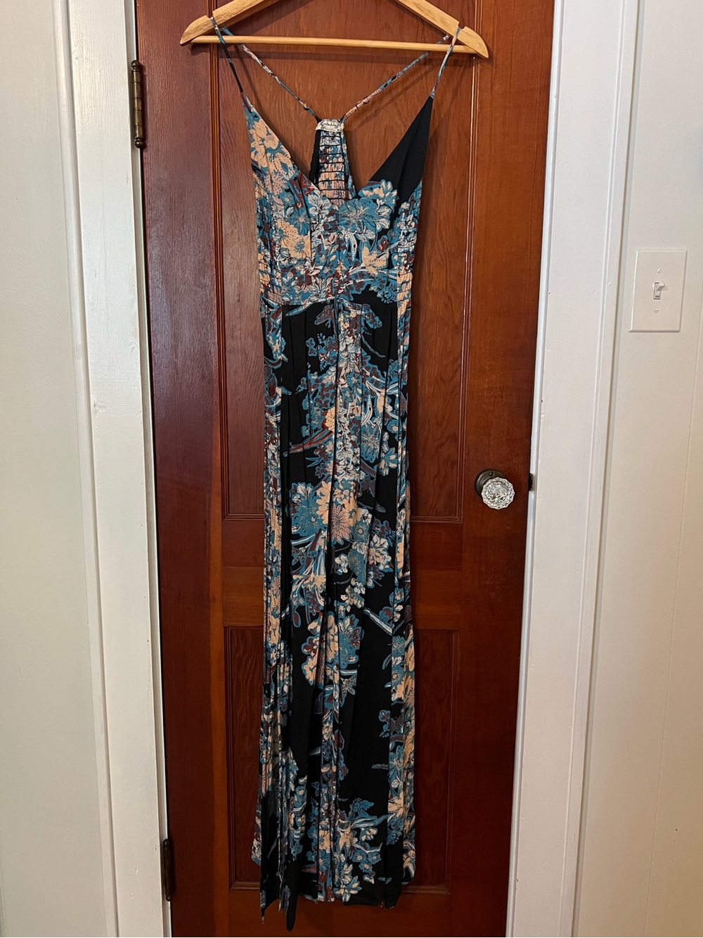 Free People Maxi Through The Vine Dress XS Floral Maxi Dress Boho - Picture 4 of 11
